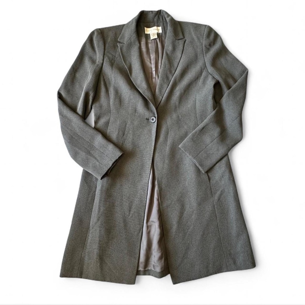 Casual Corner Coat and Skirt Matching Set